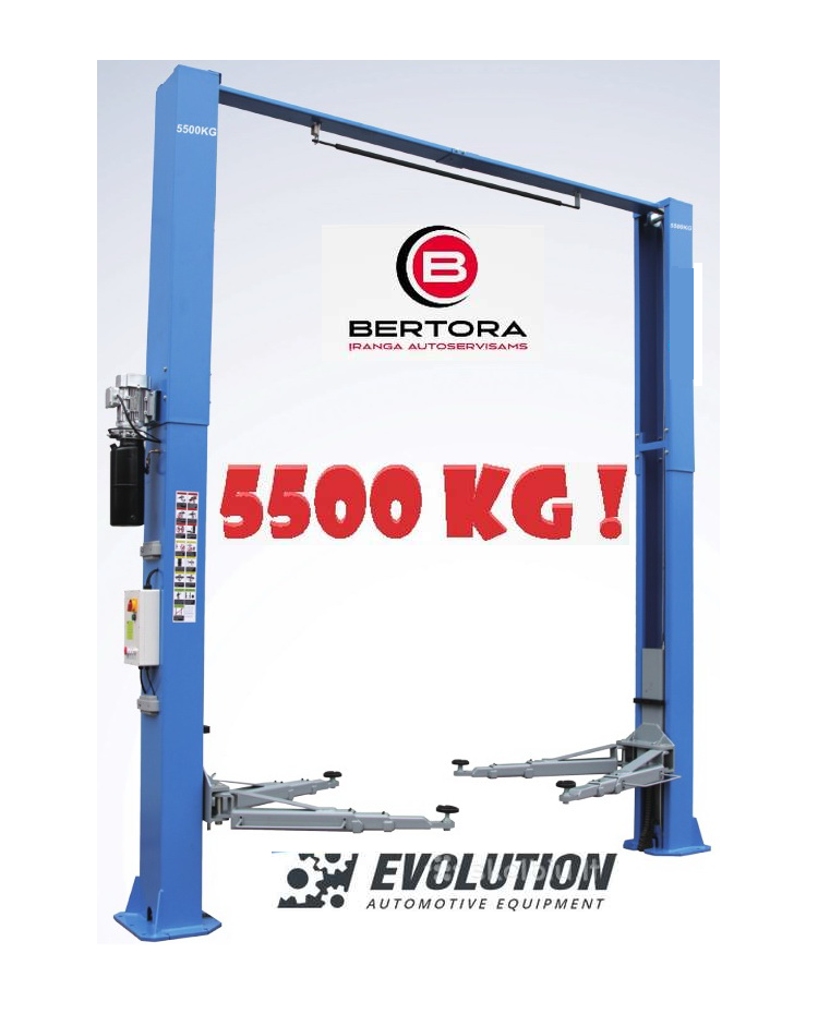 EVO-55UEH 2-column lift 5500kg EVOLUTION/400V
