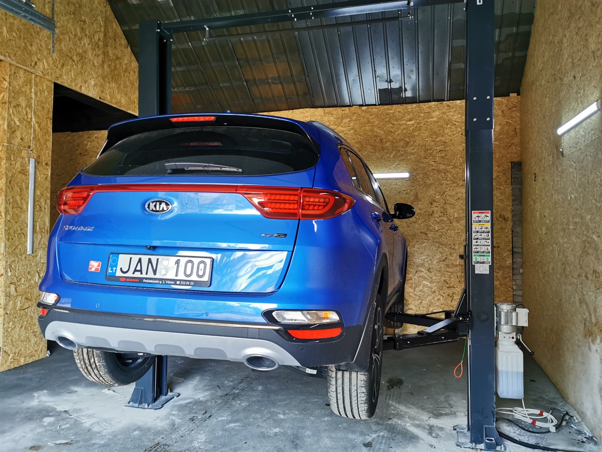 JH-4000C 2-post lift 4000kg SMART EQUIPMENT/230/400V