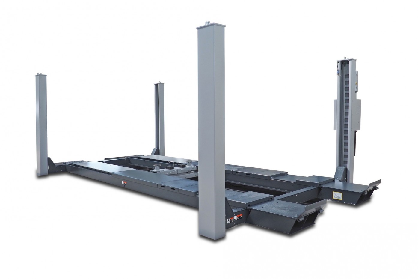 4-post lift 6400kg extended version for wheel alignment work NORTEC PRO