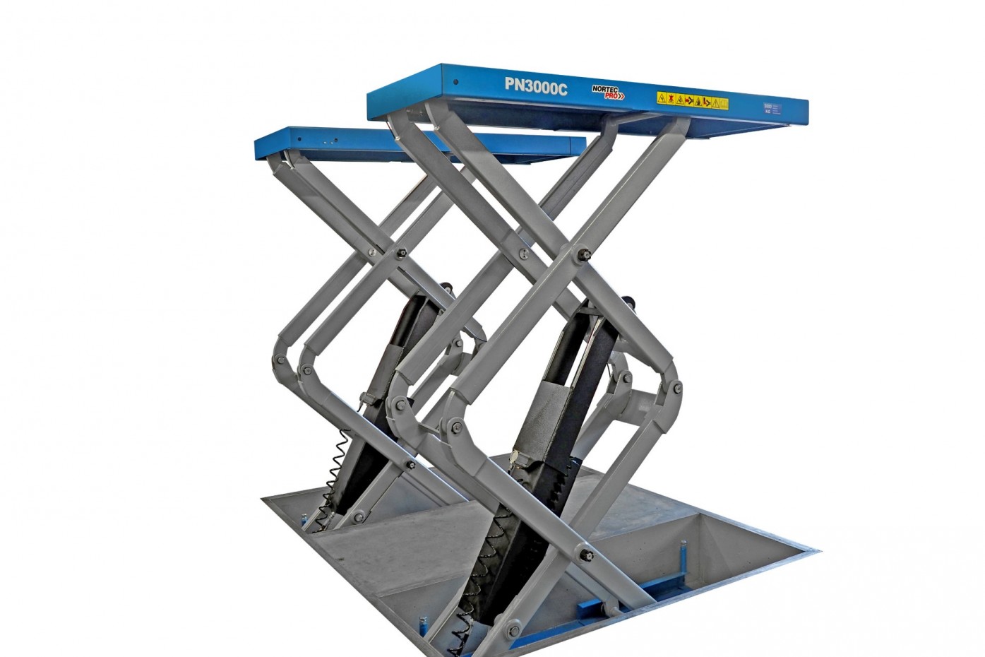 Scissor lift, recessed version NORTEC PRO PN3000C 3.0T