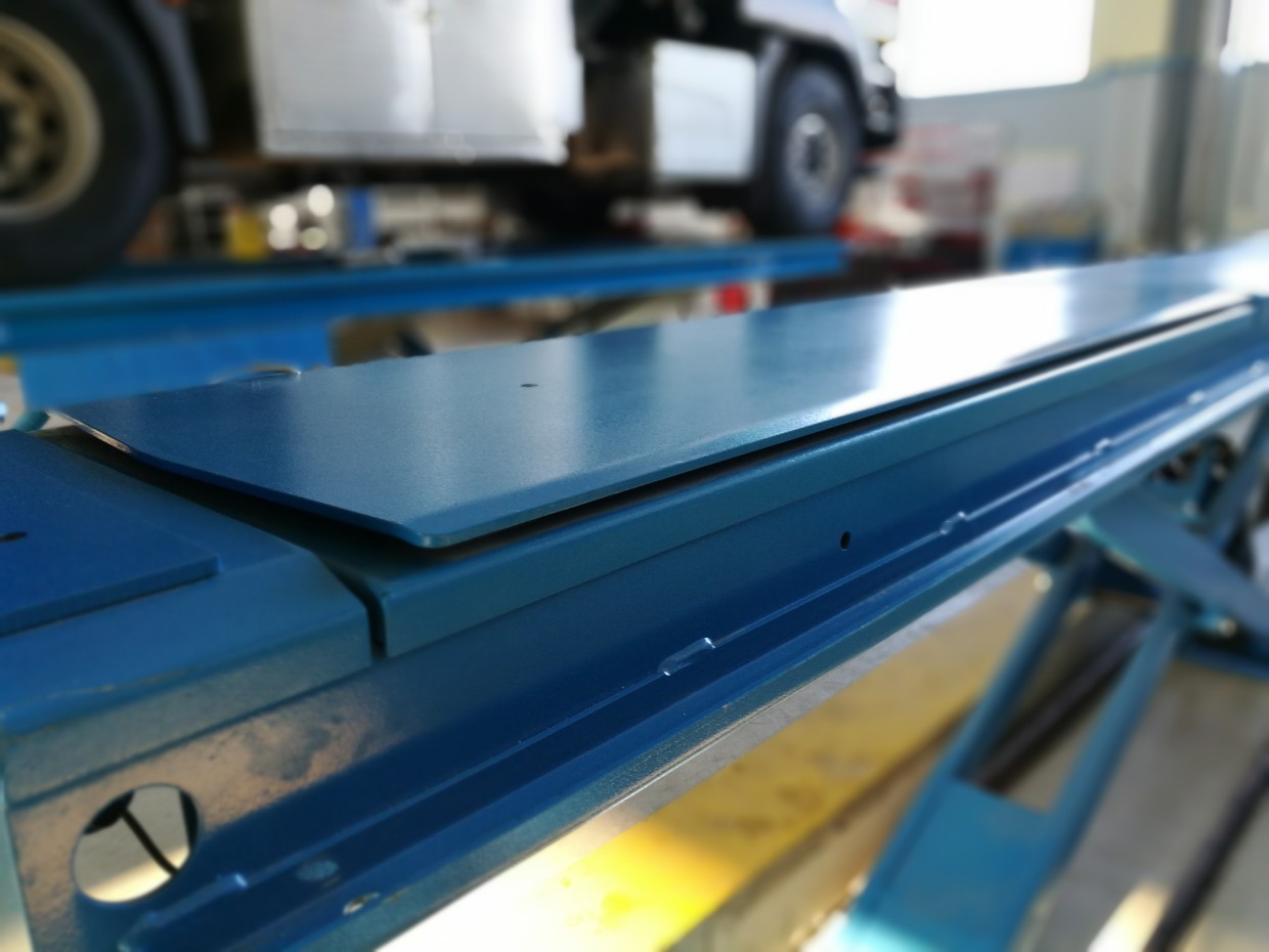 Scissor lift with recessed version wheel geometry Nortec PRO PN500N 5.0T