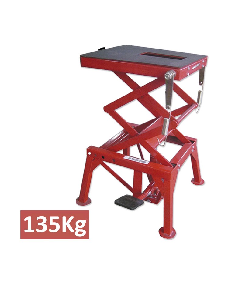 Hydraulic table for motorcycles up to 135kg with pedal 51750