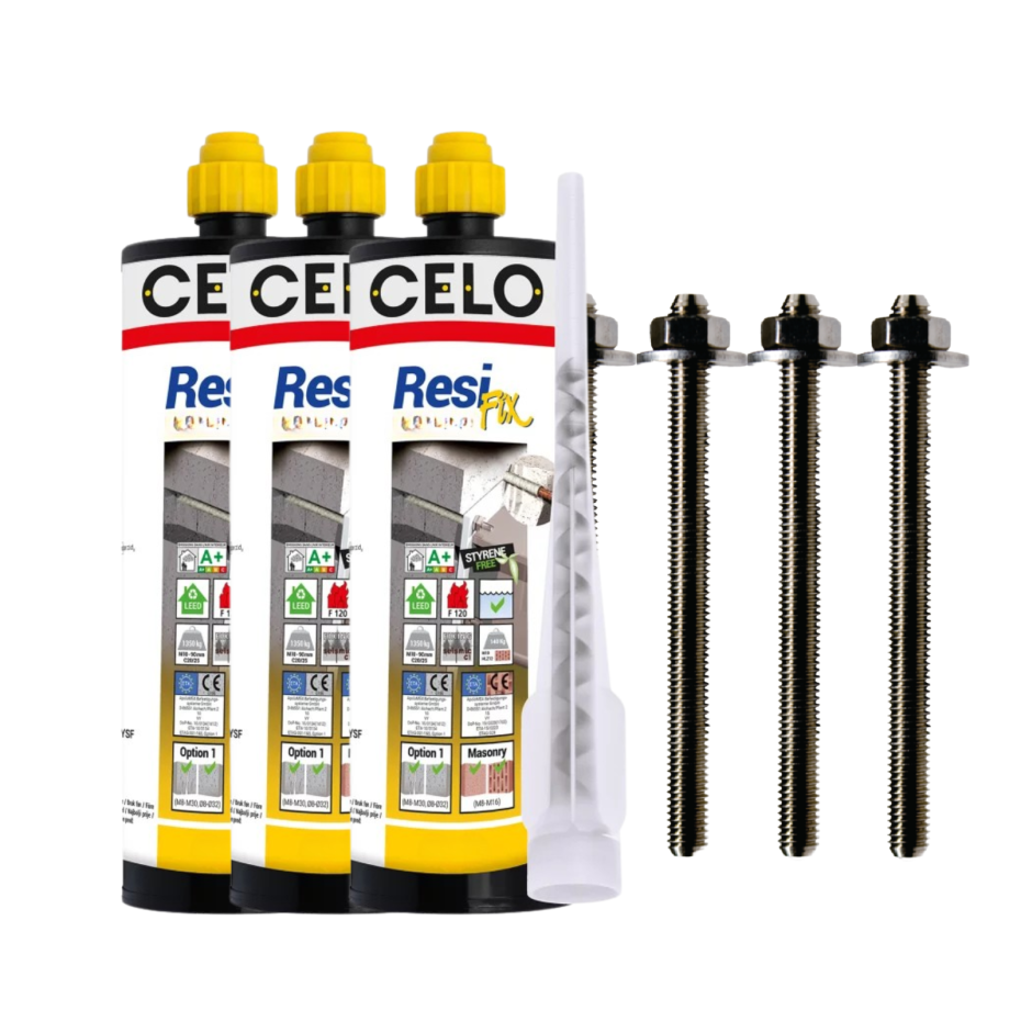 Chemical anchoring kit for lift installation (without oil)